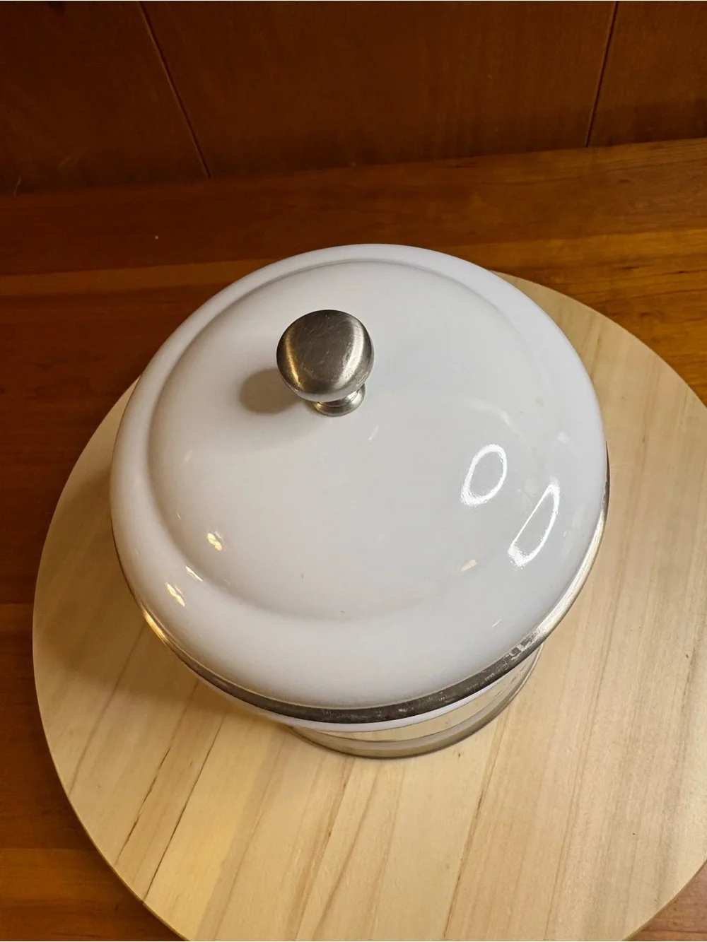 the Williams Sonoma classic canister 8 inches tall, Preloved